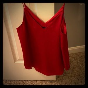 Express satin tank top